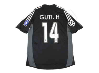 Camiseta de visitante del Real Madrid 2004/05