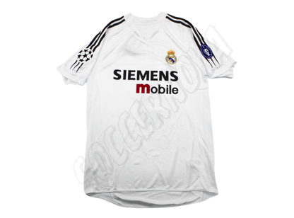 Camiseta de local del Real Madrid 2004/05