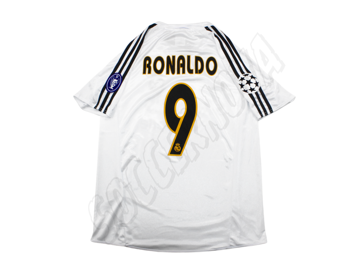 Camiseta de local del Real Madrid 2004/05