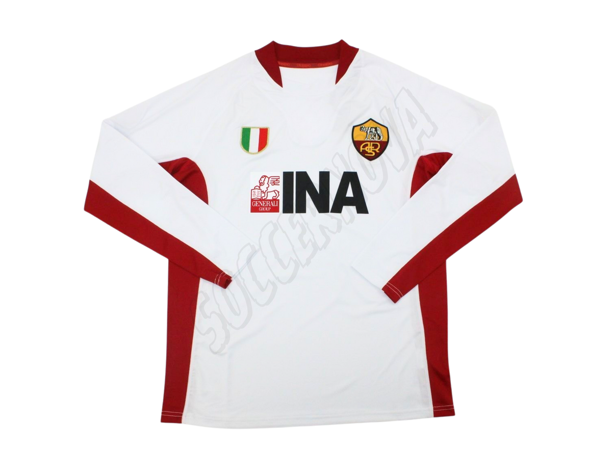 Maillot Extérieur Manches Longues AS Roma 2001/02