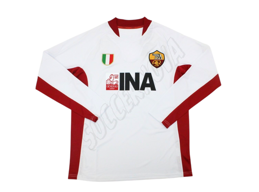 Maillot Extérieur Manches Longues AS Roma 2001/02