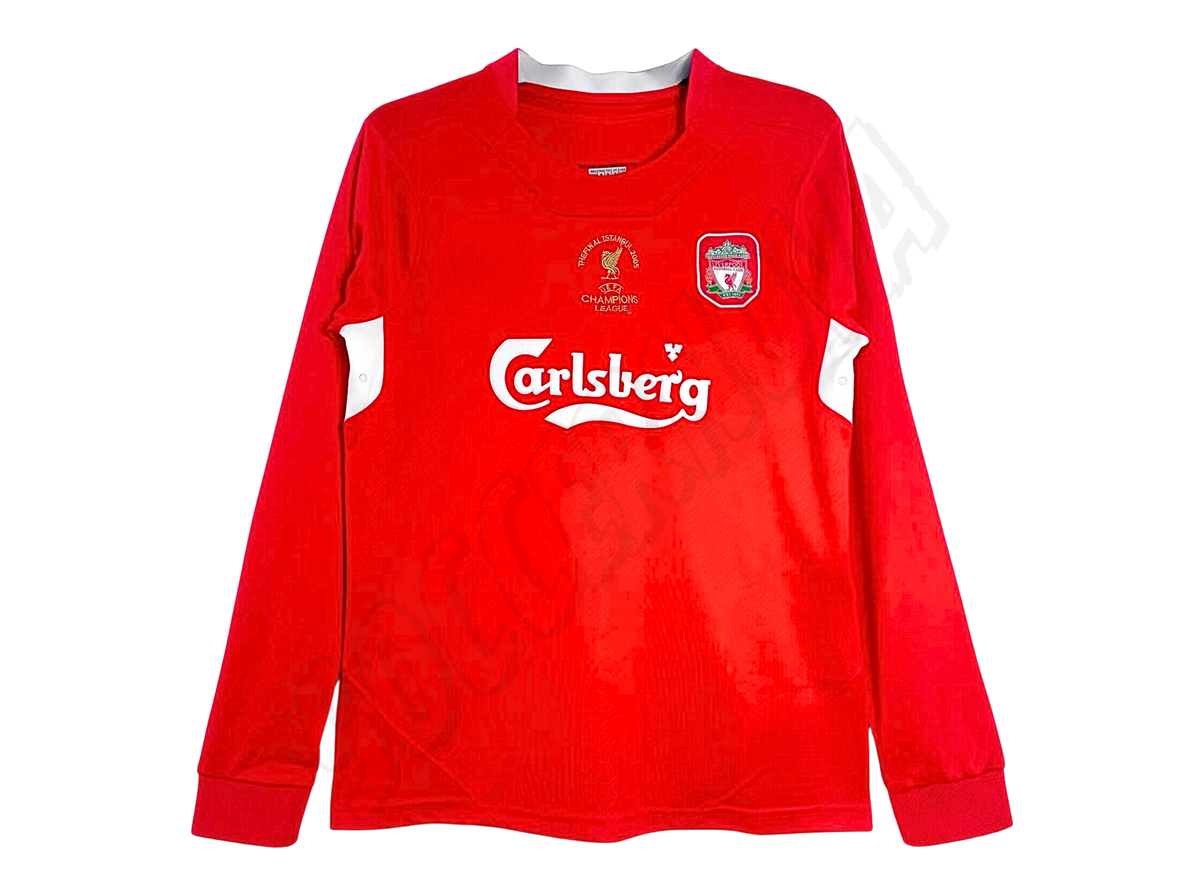 Maillot Domicile Manches Longues Liverpool FC Finale LDC 2004/05