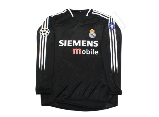 Maillot extérieur manches longues Real Madrid 2004/05