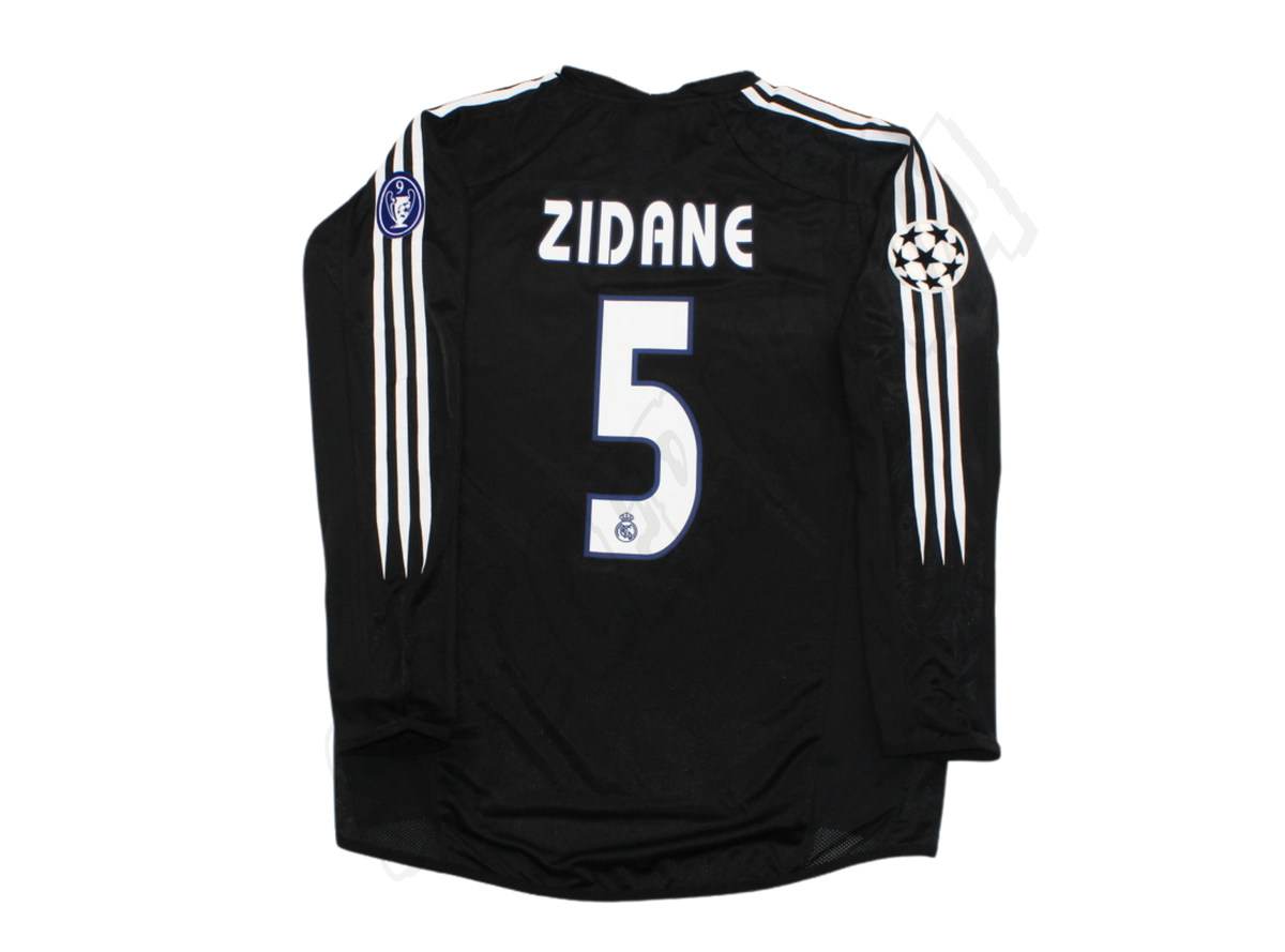 Camiseta de visitante de manga larga del Real Madrid 2004/05