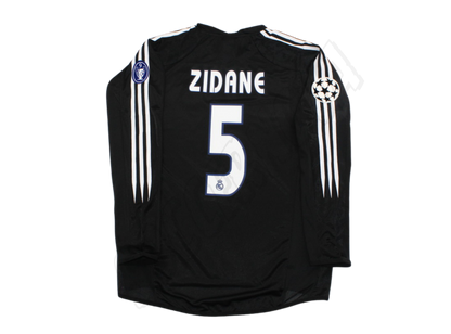 Camiseta de visitante de manga larga del Real Madrid 2004/05