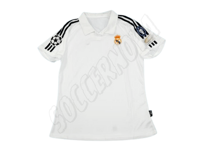 Camiseta de local del Real Madrid Centenario 2001/02