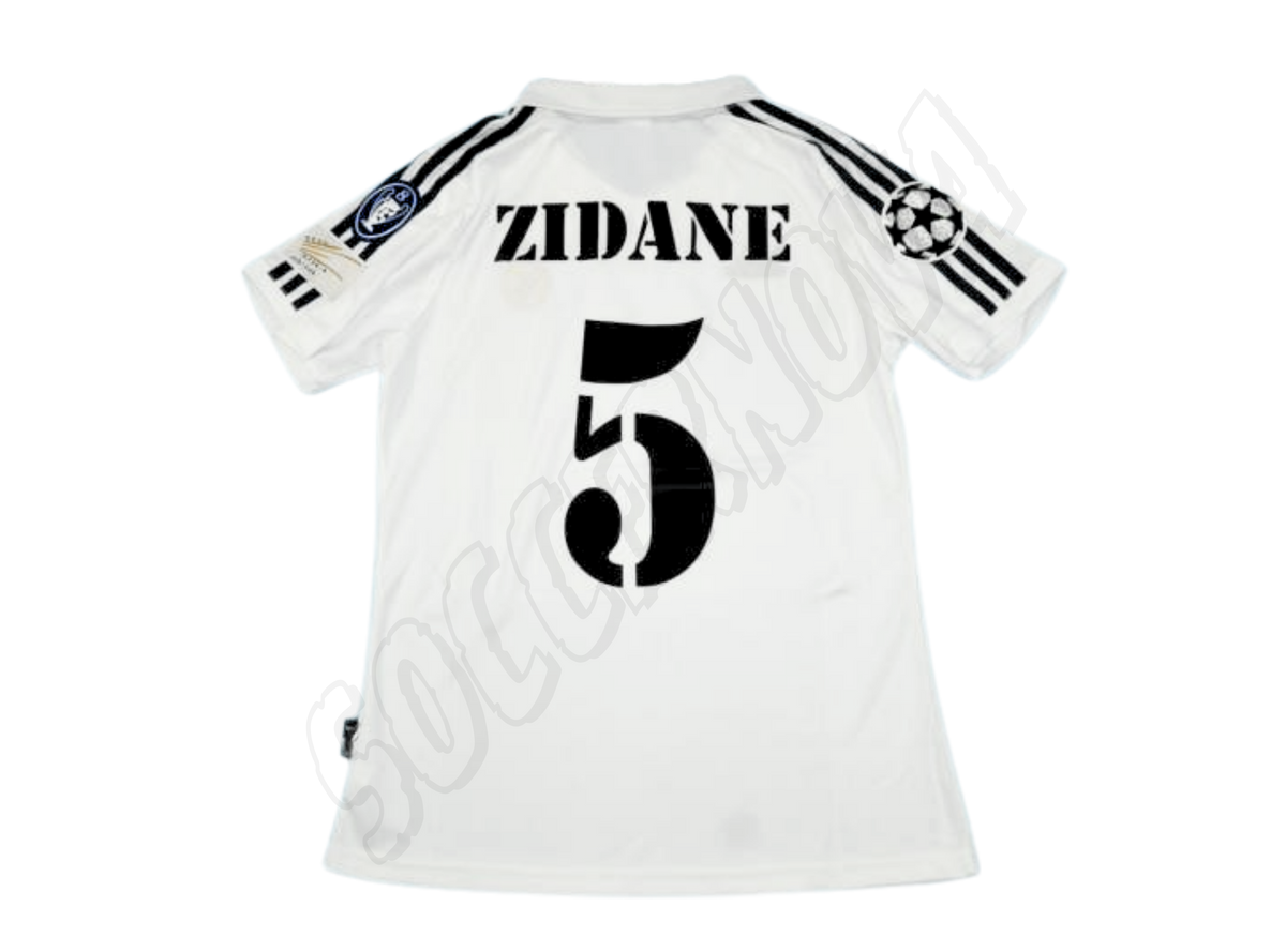 Camiseta de local del Real Madrid Centenario 2001/02