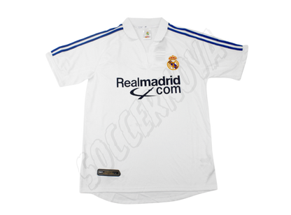 Maillot domicile du Real Madrid 2001/02