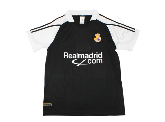 Camiseta de visitante del Real Madrid 2001/02