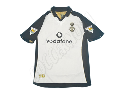 Camiseta reversible de visitante/tercera del Manchester United 2001/02