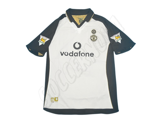 Camiseta reversible de visitante/tercera del Manchester United 2001/02