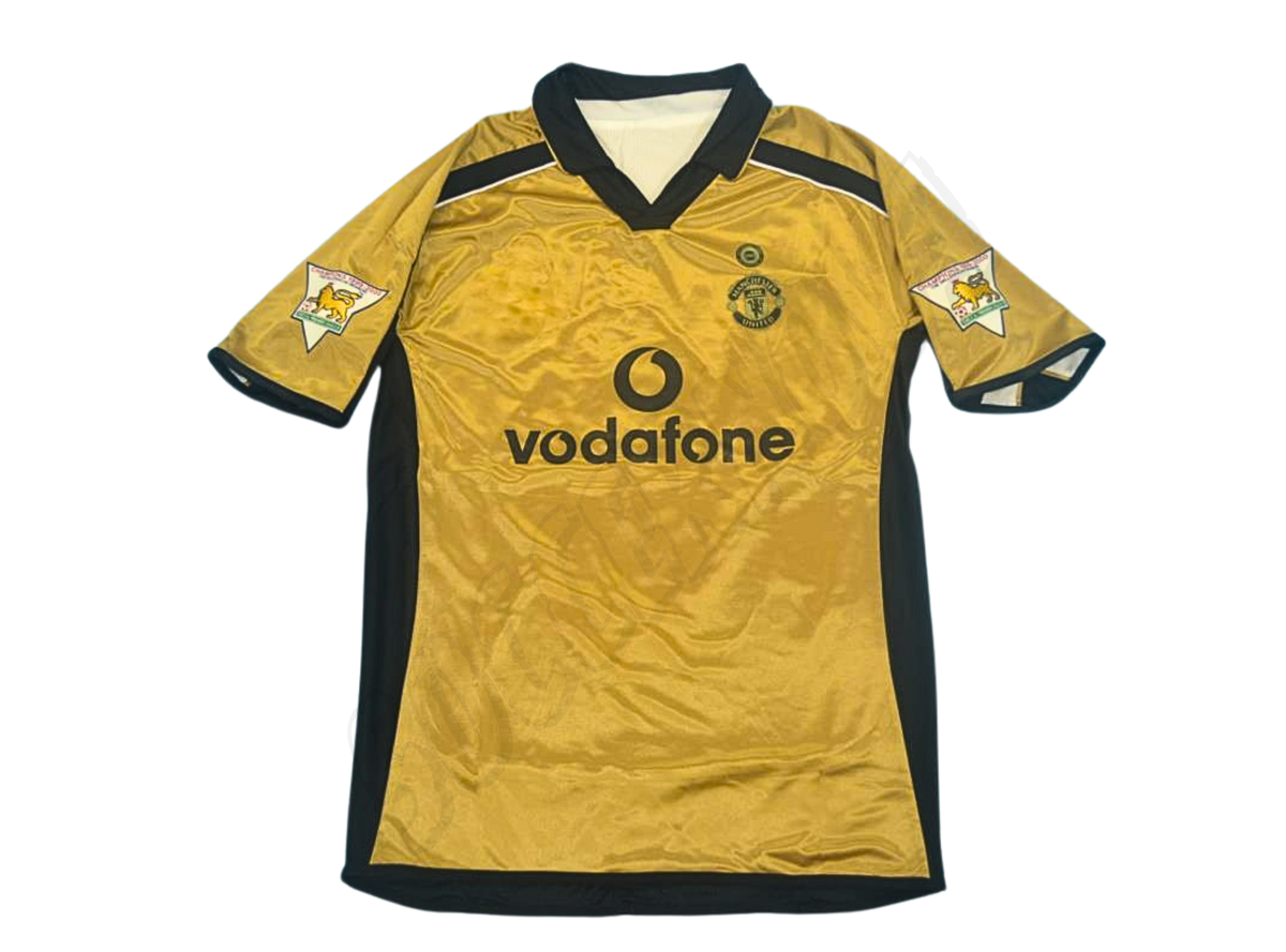 Camiseta reversible de visitante/tercera del Manchester United 2001/02