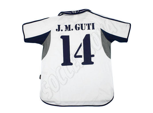 Camiseta de local del Real Madrid 2000/01