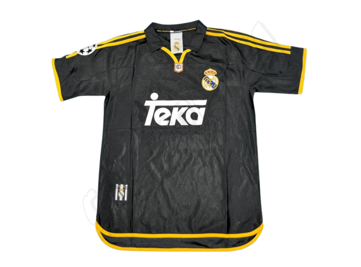 Camiseta de visitante del Real Madrid 2000/01