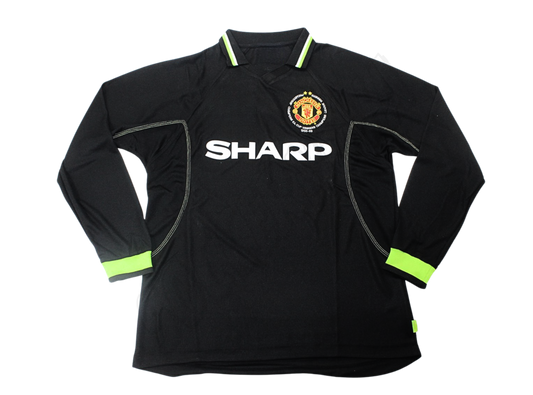 Manchester United 1998/99 Treble Winners Long Sleeves Third Shirt