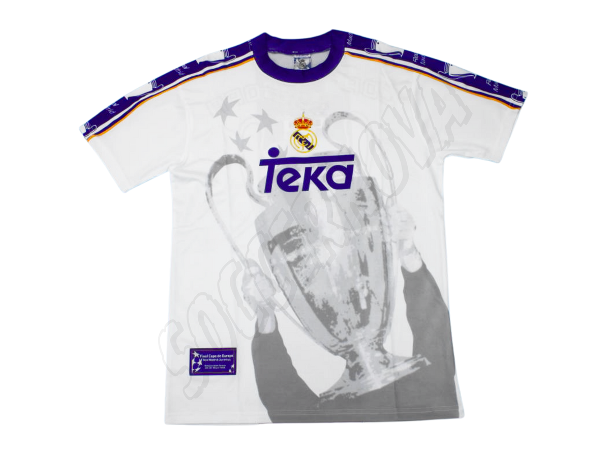 Real Madrid 1997/98 European Cup Winners Special Shirt