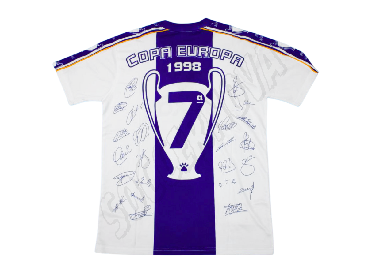 Real Madrid 1997/98 European Cup Winners Special Shirt