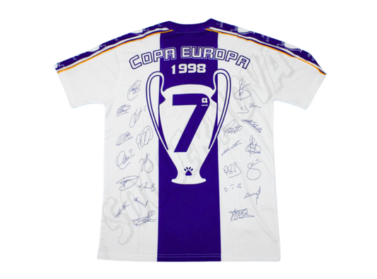 Camiseta Especial Real Madrid Campeón Copa de Europa 1997/98