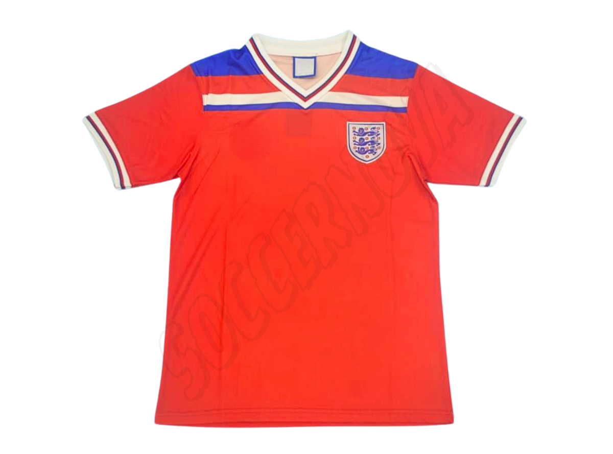 Camiseta de visitante de Inglaterra 1980/83