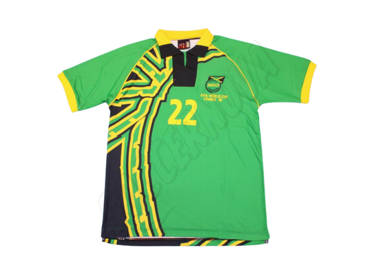 Jamaica camiseta suplente Copa del Mundo 1998/00