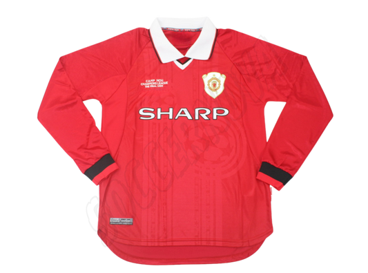 Manchester United 1999/00 UCL Final Long Sleeves Home Shirt