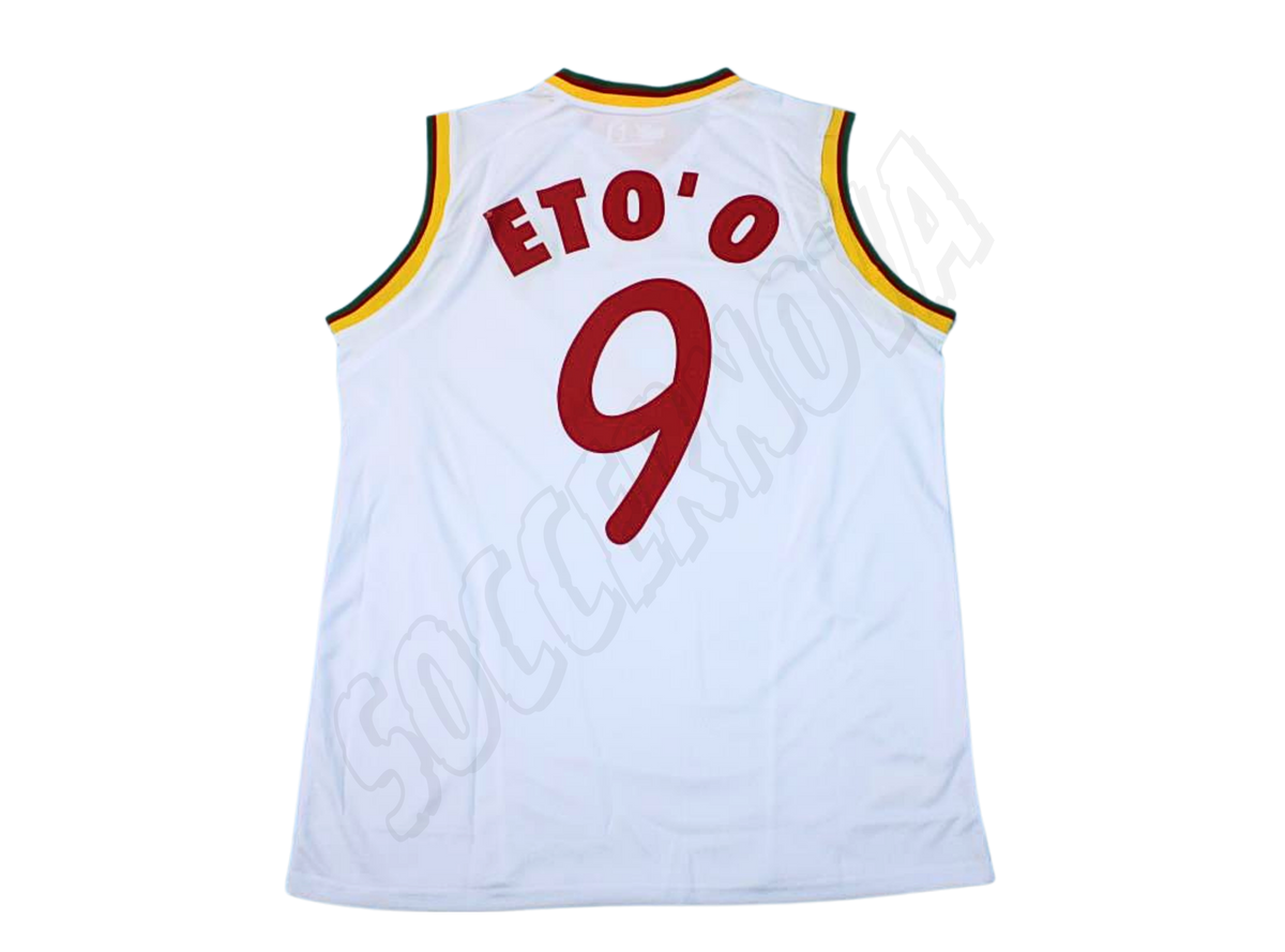 Camiseta de visitante de Camerún 2002