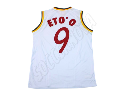 Camiseta de visitante de Camerún 2002