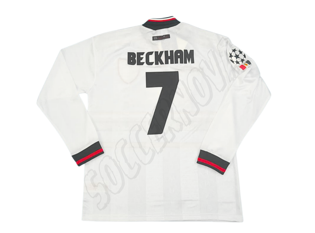 Camiseta de manga larga de visitante del Manchester United 1997/99