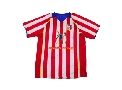 Equipación de casa de niño del Atlético de Madrid 2004/05