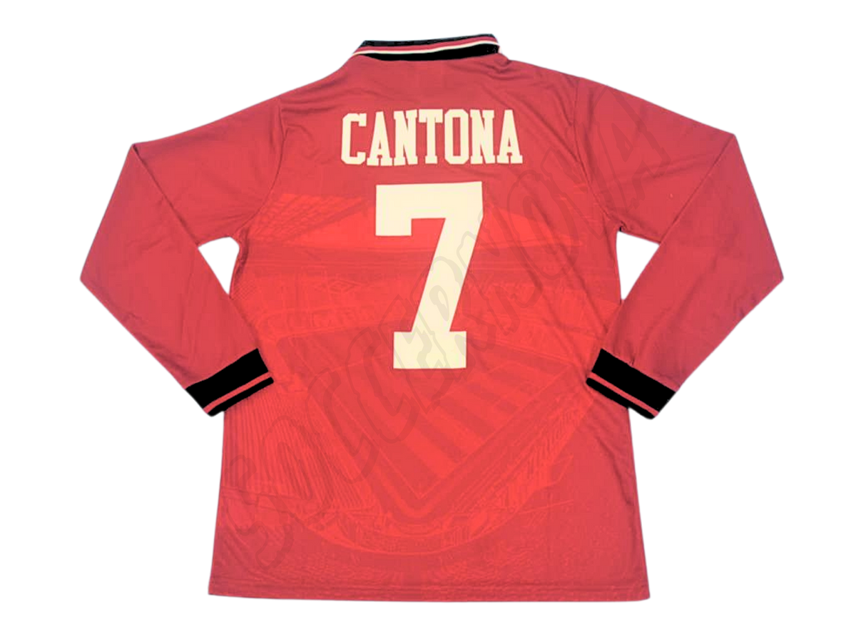 Manchester United 1994/96 Long Sleeves Home Shirt