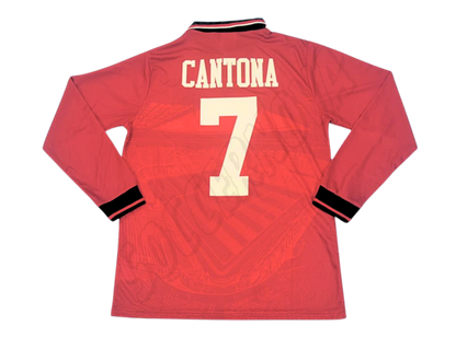 Manchester United 1994/96 Long Sleeves Home Shirt