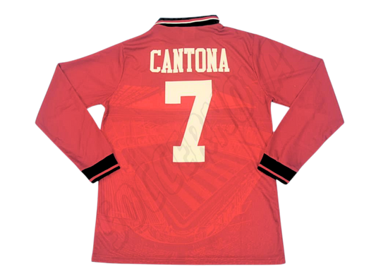 Manchester United 1994/96 Long Sleeves Home Shirt