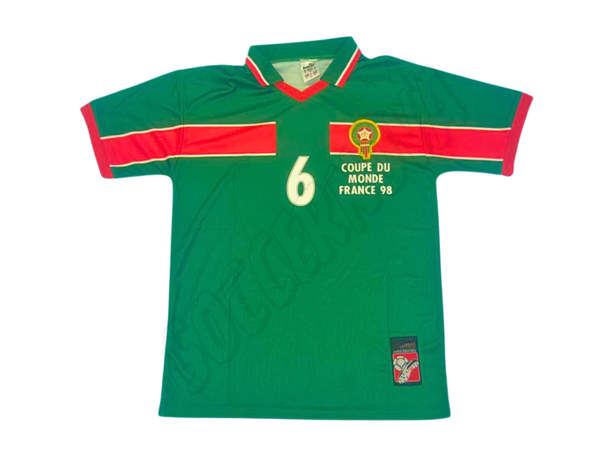Camiseta de casa de Marruecos Copa del Mundo 1998/99