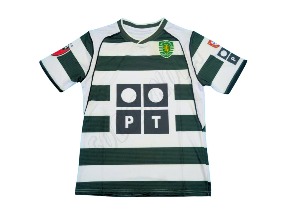 Camiseta de local del Sporting de Lisboa 2002/03