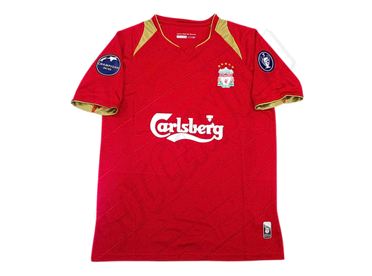 Camiseta de local europea del Liverpool FC 2005/06