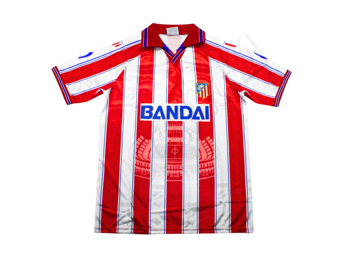 Maillot domicile de l'Atletico Madrid 1996/97