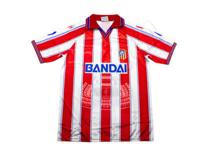 Maillot domicile de l'Atletico Madrid 1996/97