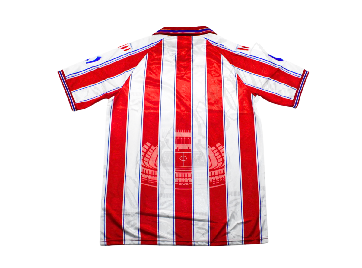 Maillot domicile de l'Atletico Madrid 1996/97
