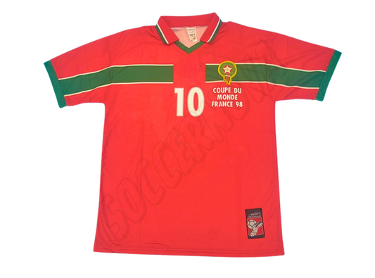 Camiseta Tercera Equipación Mundial 1998/99 Marruecos