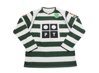 Maillot Domicile Manches Longues Sporting Lisbonne 2002/03