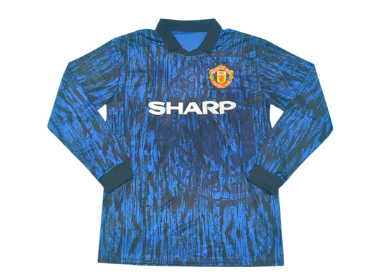 Camiseta de visitante de manga larga del Manchester United 1992/93