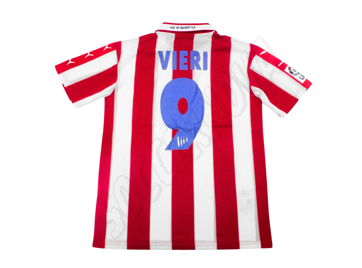 Camiseta de local del Atlético de Madrid 1997/98