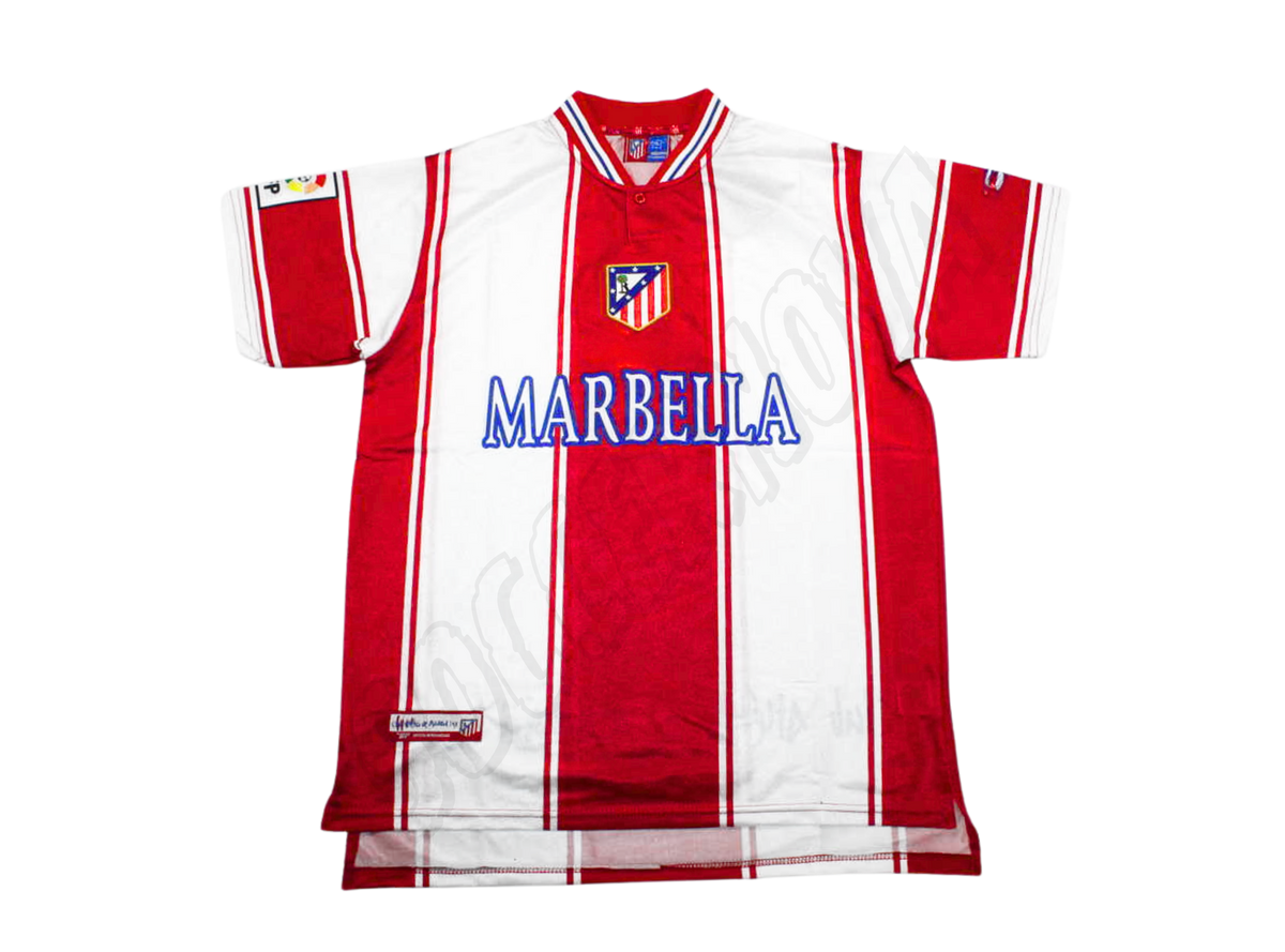 Camiseta de local del Atlético de Madrid 1999/00