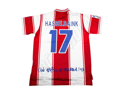 Camiseta de local del Atlético de Madrid 1999/00