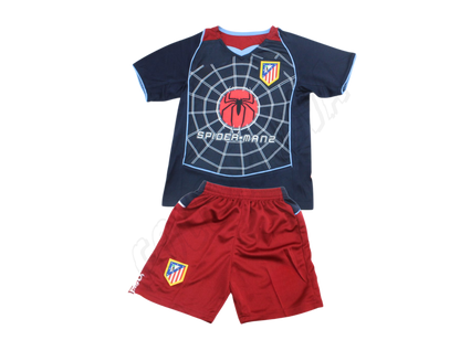 Equipación de visitante para niños del Atlético de Madrid 2004/05
