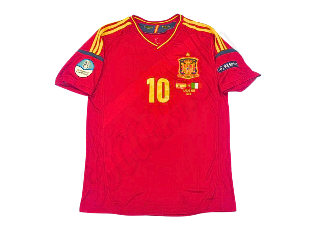 Maillot Domicile Final Espagne Euros 2012/13