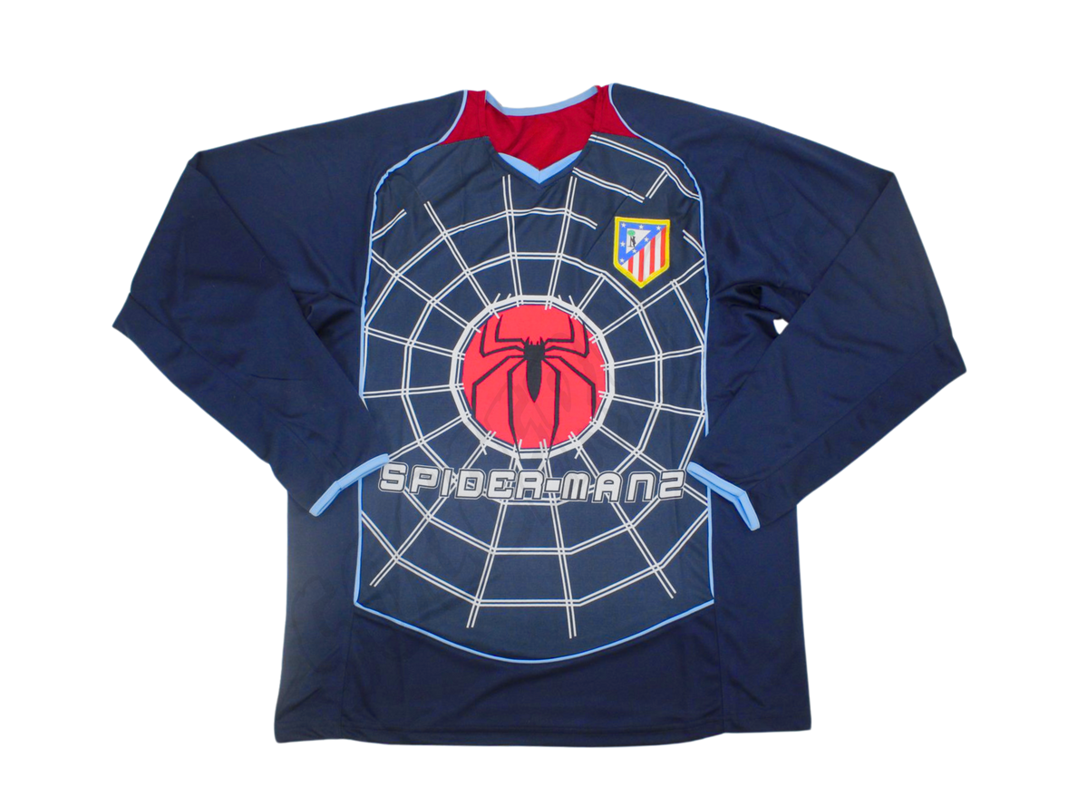 Camiseta de Visitante del Atlético de Madrid 2004/05 de Manga Larga