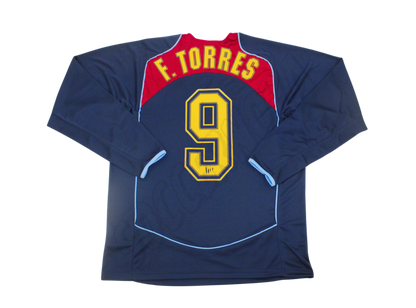 Camiseta de Visitante del Atlético de Madrid 2004/05 de Manga Larga