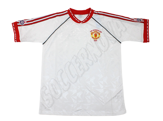 Camiseta Manchester United Tercera Equipación Final Recopa de Europa 1991
