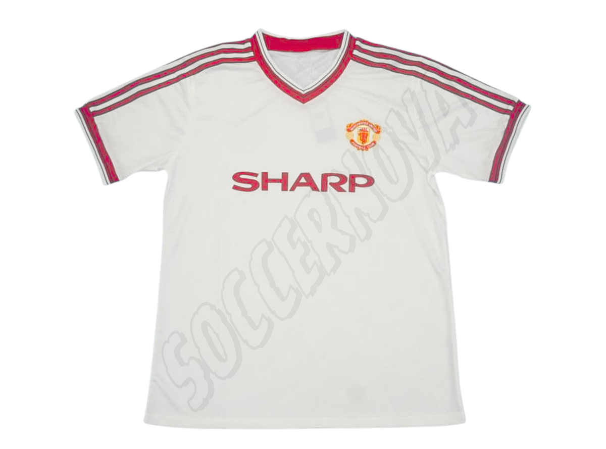 Camiseta Manchester United Visitante 1986/88
